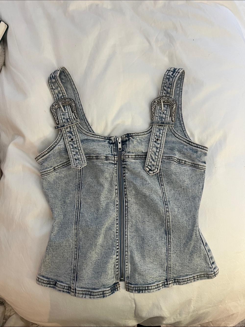 Denim top
